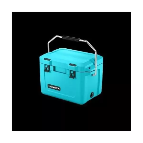 Glaciere isotherme - DOMETIC - Patrol 20 - 19L - Poignée de transport inox - Conserve la glace plusieurs jours - Lagune