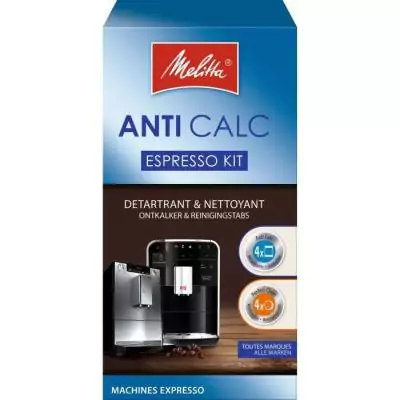 Kit de nettoyage Melitta pour Machines à Expresso - Anti Calc et Perfect Clean Kit de nettoyage Melitta pour Machines à Expresso - Anti Calc et Perfect Clean