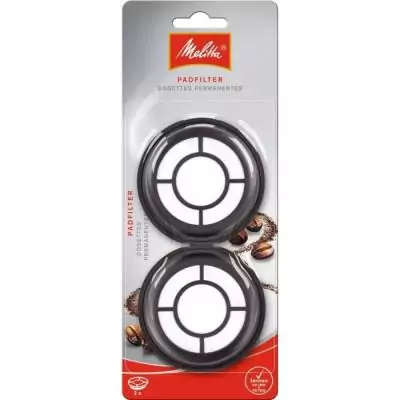 Filtres permanents Padfilter Melitta pour Senseo - Lot de 2 Filtres permanents Padfilter Melitta pour Senseo - Lot de 2