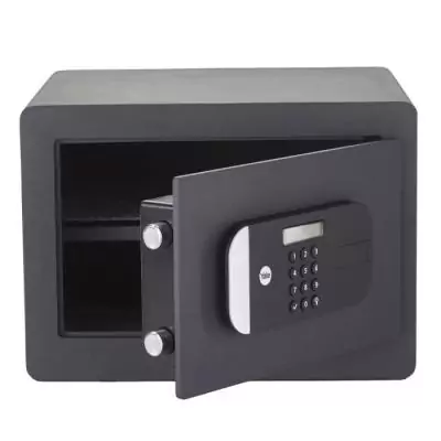 Coffre-fort Yale haute sécurité avec serrure électronique (Certifié SKG) - 25x35x30 cm