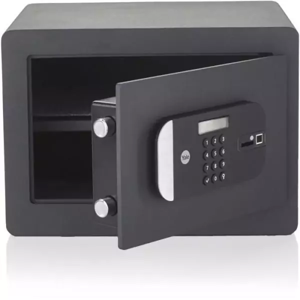 YALE -YSFM/250/EG1 - Coffre-fort haute sécurité biométrique (Certifi‚ SKG) - format domestique H.25 x l.35 x P.30 cm (18 -6