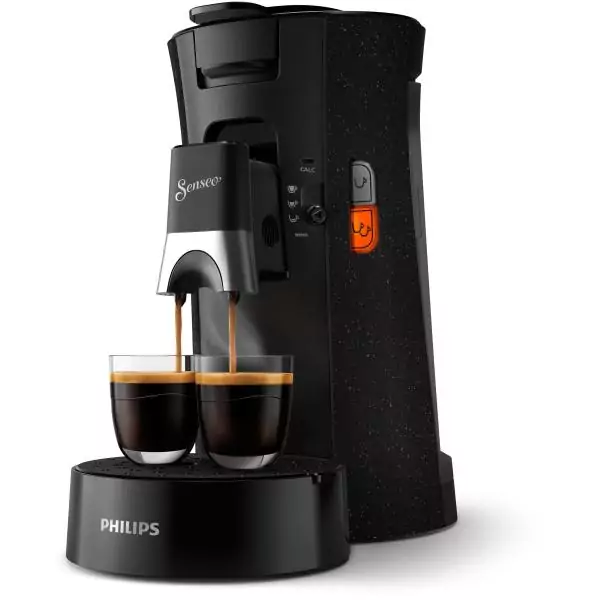 Cafetiere a dosette - PHILIPS - SENSEO - CSA240/21 - Select - Noir