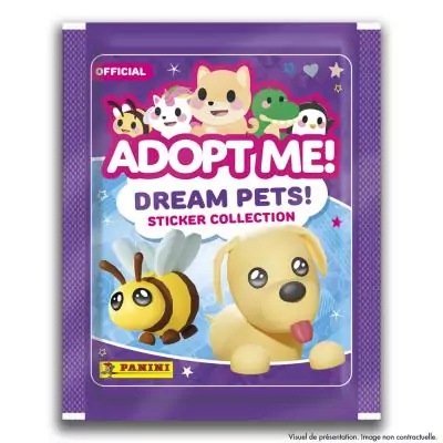 Panini ADOPT ME ON ROBLOX Blister 6 pochettes + 1 carte édition limitée
