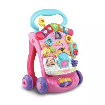 VTech Super Trotteur Parlant 2 En 1 Rose