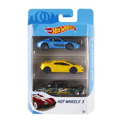 Hot Wheels - Coffret de 3 Véhicules - Petites Voitures - 3 ans et +