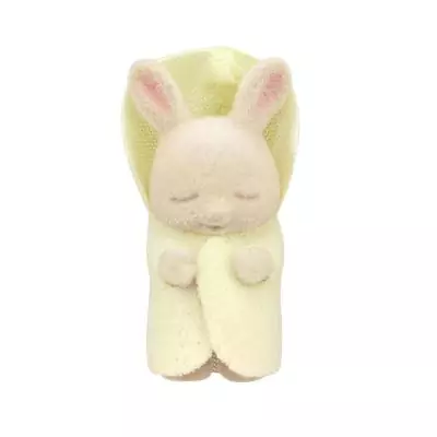 Sylvanian Families Les triplés Lapin Crème et accessoires de bain