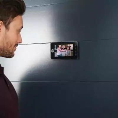 Judas Numérique Yale DDV5800 Noir - Sonnette Intégrée Judas Numérique Yale DDV5800 Noir - Sonnette Intégrée