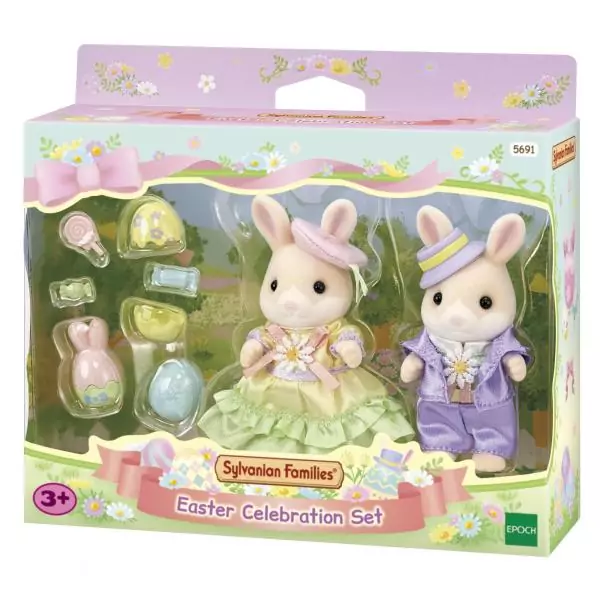Poupée Lapin Marguerite - Chasse aux oeufs - SYLVANIAN FAMILIES