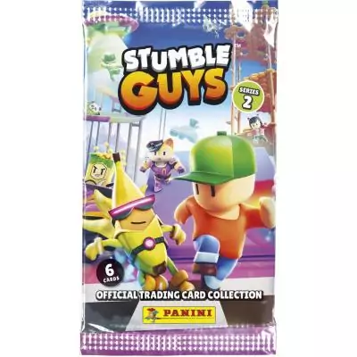 Panini STUMBLE GUYS TC 2 Boite de 24 pochettes + 1 carte EL