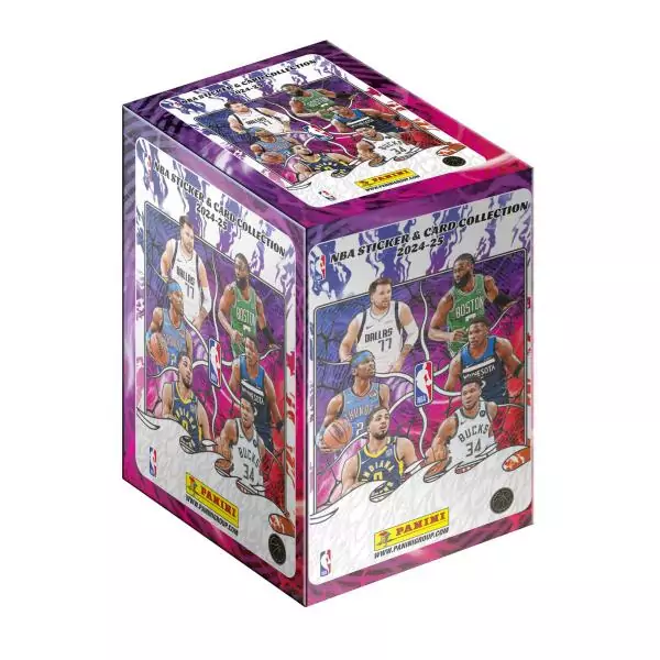 Boîte - PANINI - Basket NBA US 2024/25 - 50 pochettes de 5 stickers
