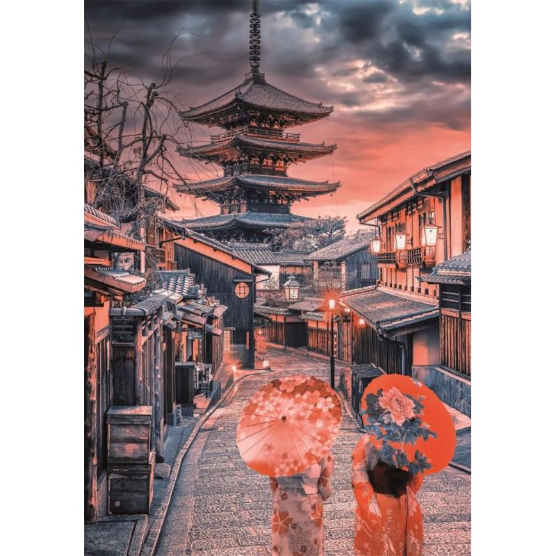 Clementoni Compact 500 pièces - Evening in Kyoto