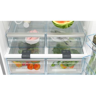 Bosch Serie 4 KGN86VIEA réfrigérateur-congélateur Pose libre 631 L E Acier inoxydable