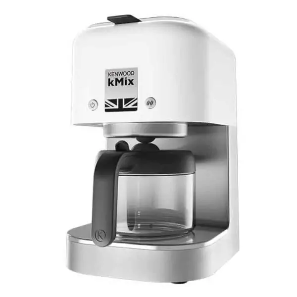 Cafetiere filtre kMix - KENWOOD - COX750WH - 1200 W - Blanc - 8 tasses - Sélecteur d'arôme