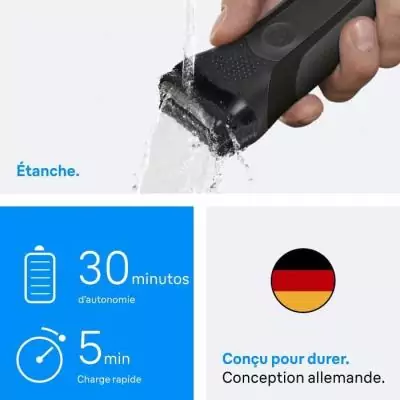 Rasoir électrique BRAUN Series 3: Performances rapides et efficaces
