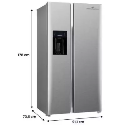 Réfrigérateur américain Continental Edison - Distributeur eau/glaçons