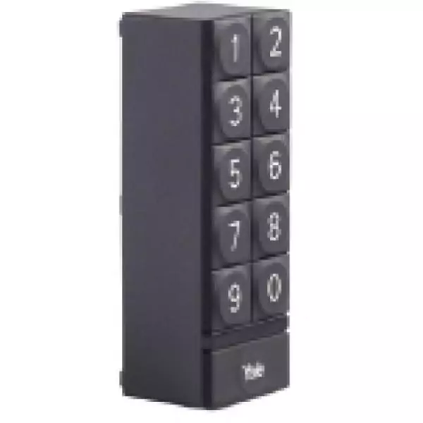 Clavier a code YALE SMART KEYPAD - Noir - Compatible avec Linus et sans clés