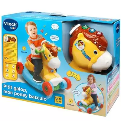 VTech P'TIT GALOP, MON PONEY BASCULO
