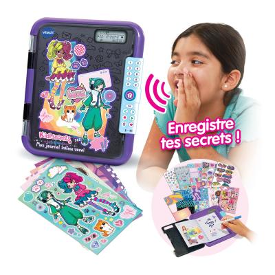 VTech KIDISECRETS 365 - MON JOURNAL INTIME VOCAL (NOIR)