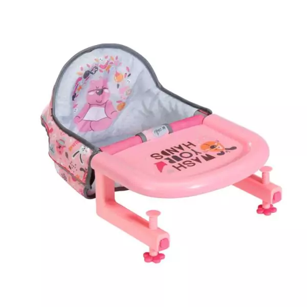 BABY BORN - Chaise haute pour poupée - Des 3 ans - Jeu d'imitation