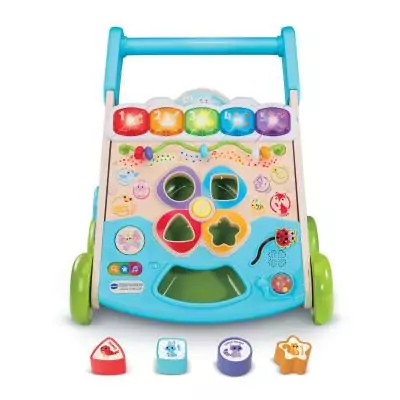 VTech Super Trotteur Nature Interactif (Jouet Avec Partie Bois Certifie Fsc®)
