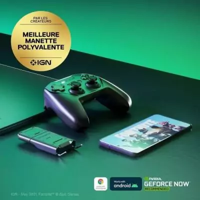 Manette de jeu sans fil SteelSeries Stratus + pour Android™ - Noir