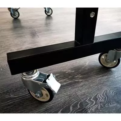 Table ping-pong pliable avec raquettes et balles - Bleu Table ping-pong pliable avec raquettes et balles - Bleu