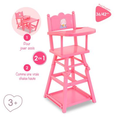 Corolle BB36 42 CHAISE HAUTE ROSE
