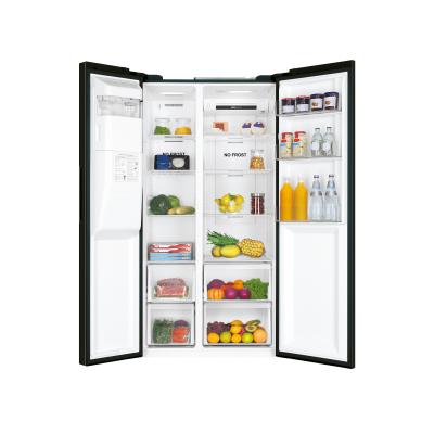Haier HSR3918EIPB frigo américain Pose libre 515 L E Noir Haier HSR3918EIPB frigo américain Pose libre 515 L E Noir