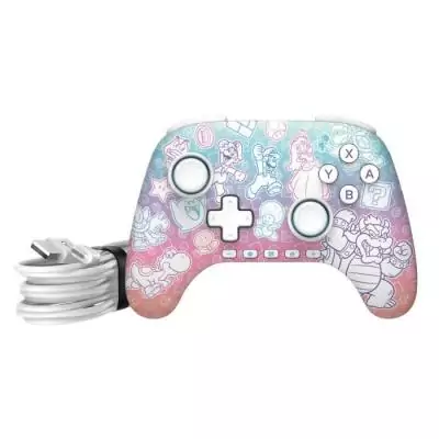 Manette de jeu Nintendo Switch 2 - Royaume champignon by Power A