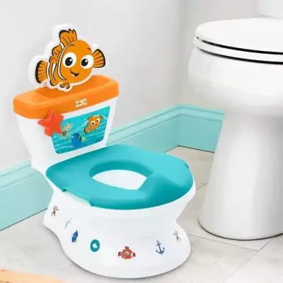Disney Baby Nemo : Mini toilette 2 en 1 avec réducteur de lunette - Pot amovible Disney Baby Nemo : Mini toilette 2 en 1 avec réducteur de lunette - Pot amovible