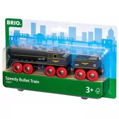 Train Grande Vitesse en bois BRIO - Ravensburger - Pour les petits dès 3 ans