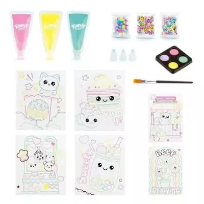 Kit de Peinture Fluffy Paint - Pour des créations douces et originales