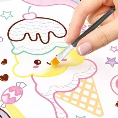 Kit de Peinture Fluffy Paint - Pour des créations douces et originales