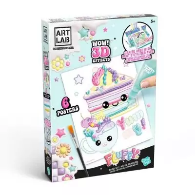 Kit de Peinture Fluffy Paint - Pour des créations douces et originales