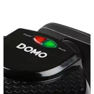 Gaufrier rotatif DOMO DO9223W 1000 W Noir - Préparez des gaufres croustillantes