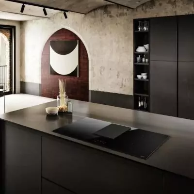 Table induction aspirante Elica - 4 zones de cuisson - 83 cm - NIKOLATESLA PRIME S