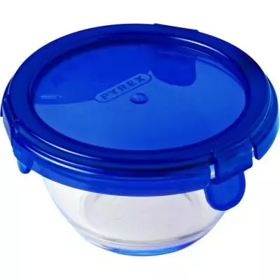 Lot de 5 minis bols en verre Pyrex Cook & Go - Couvercle étanche - 0,2 L