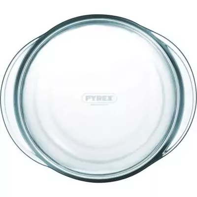 Lot de 2 cocottes en verre PYREX - Idéal pour plats au four - 1 L