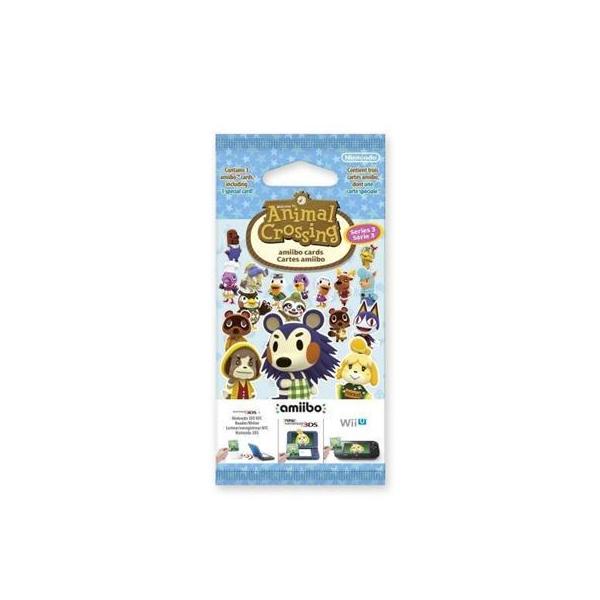 Cartes Amiibo - Animal Crossing Série 3 • Contient 3 cartes dont 1 spéciale
