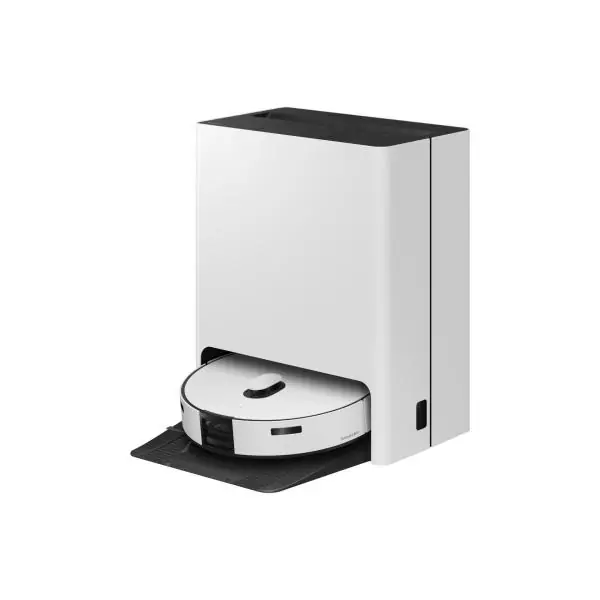 Aspirateur Robot Laveur - Samsung Jet Bot Combo AI VR7MD97A14G - Clean Station Désinfection Vapeur - Reconnaissance des Objets
