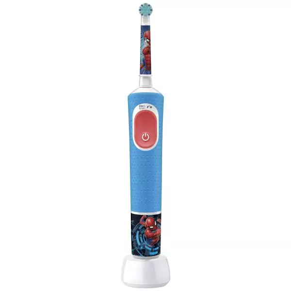 Brosse a dents électrique Oral-B Pro Kids 1 Manche Marvel Spider-Man Marvel, 1 Brossette, 3 Ans et Plus
