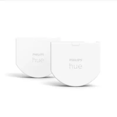 Philips Pack de 2 modules d'interrupteurs muraux Hue Philips Pack de 2 modules d'interrupteurs muraux Hue
