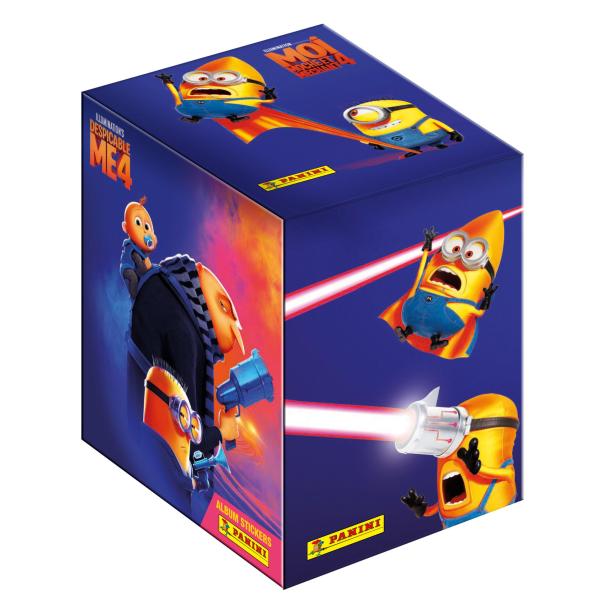 Boîte de Stickers - PANINI - Moi Moche et Méchant - 36 pochettes (180 stickers)