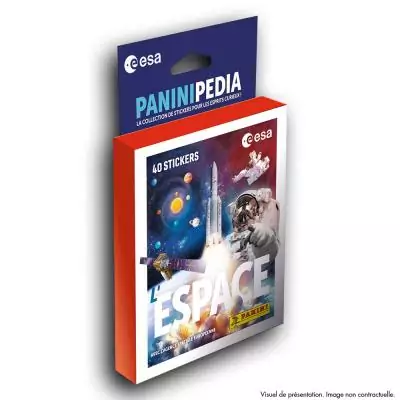 Panini PANINIPEDIA SPACE Blister 8 pochettes