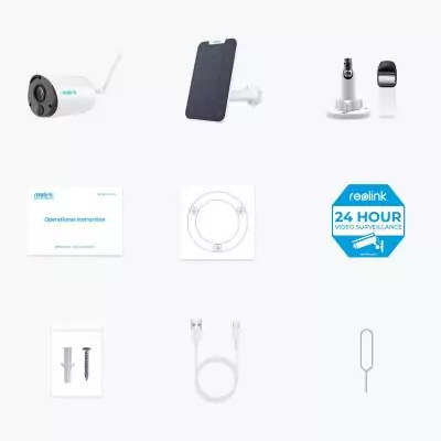 Reolink Argus Series B320 Balle (forme) Caméra de sécurité IP Intérieure et extérieure 1920 x 1080 pixels Mur