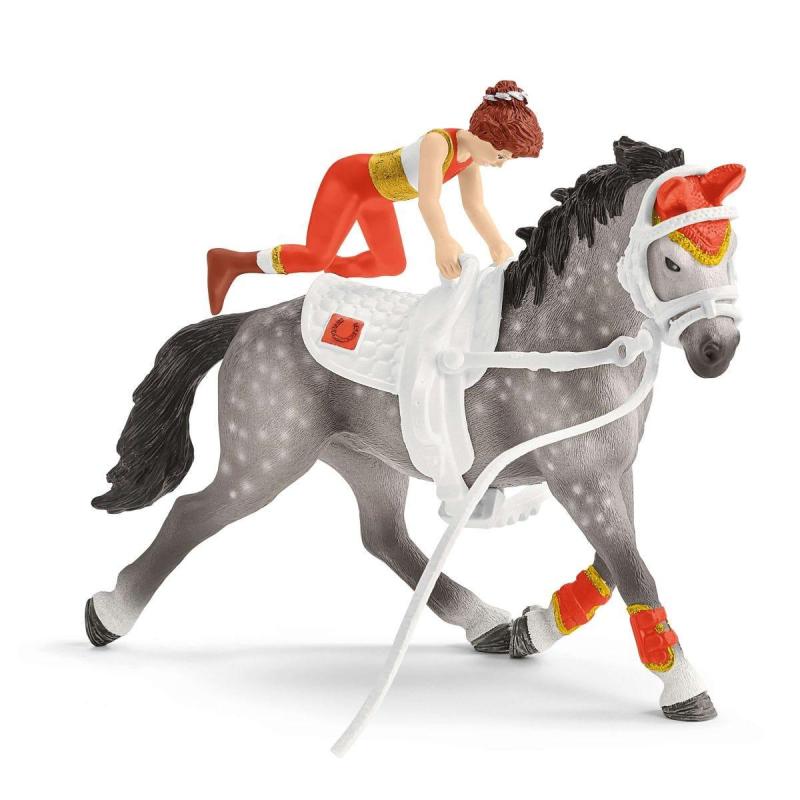 schleich HORSE CLUB Kit de voltige équestre de Mia