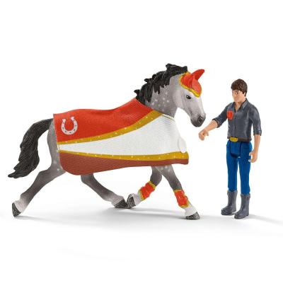 schleich HORSE CLUB Kit de voltige équestre de Mia