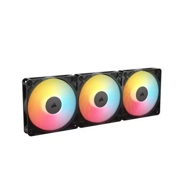 CORSAIR - RS120-R ARGB - Ventilateur boîtier - 120 mm ARGB Fan - Triple Pack