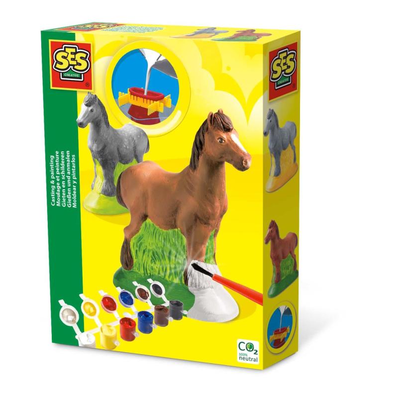 SES Creative Moulage et peinture - Cheval