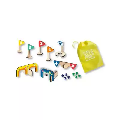 SES Creative Golf de billes - Parcours minigolf en bois